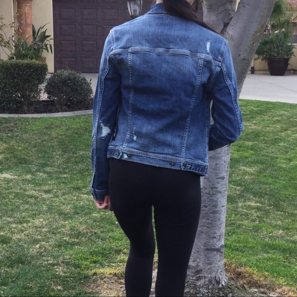 1 Left 🖤 Amora Distressed Jacket - Picture 8 of 8